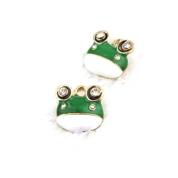 100pcs 14*15mm diy jewelry kids craft alloy metal animal Rhinestone frog head charms pendant for bracelet necklace CH0208
100pcs 14*15mm diy jewelry kids craft alloy metal animal Rhinestone frog head charms pendant for bracelet necklace CH0208