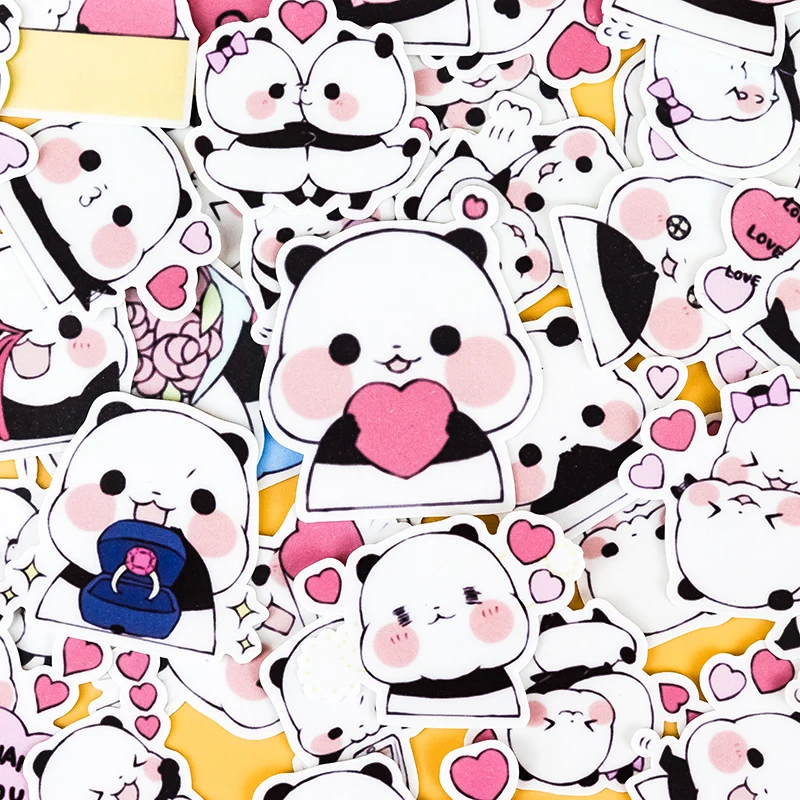 40pcs Creative Cute Self-made panda Animal DIY Stickers Diary Album Decoration scrapbooking child stationery stickers kawii
40pcs Creative Cute Self-made panda Animal DIY Stickers Diary Album Decoration scrapbooking child stationery stickers kawii