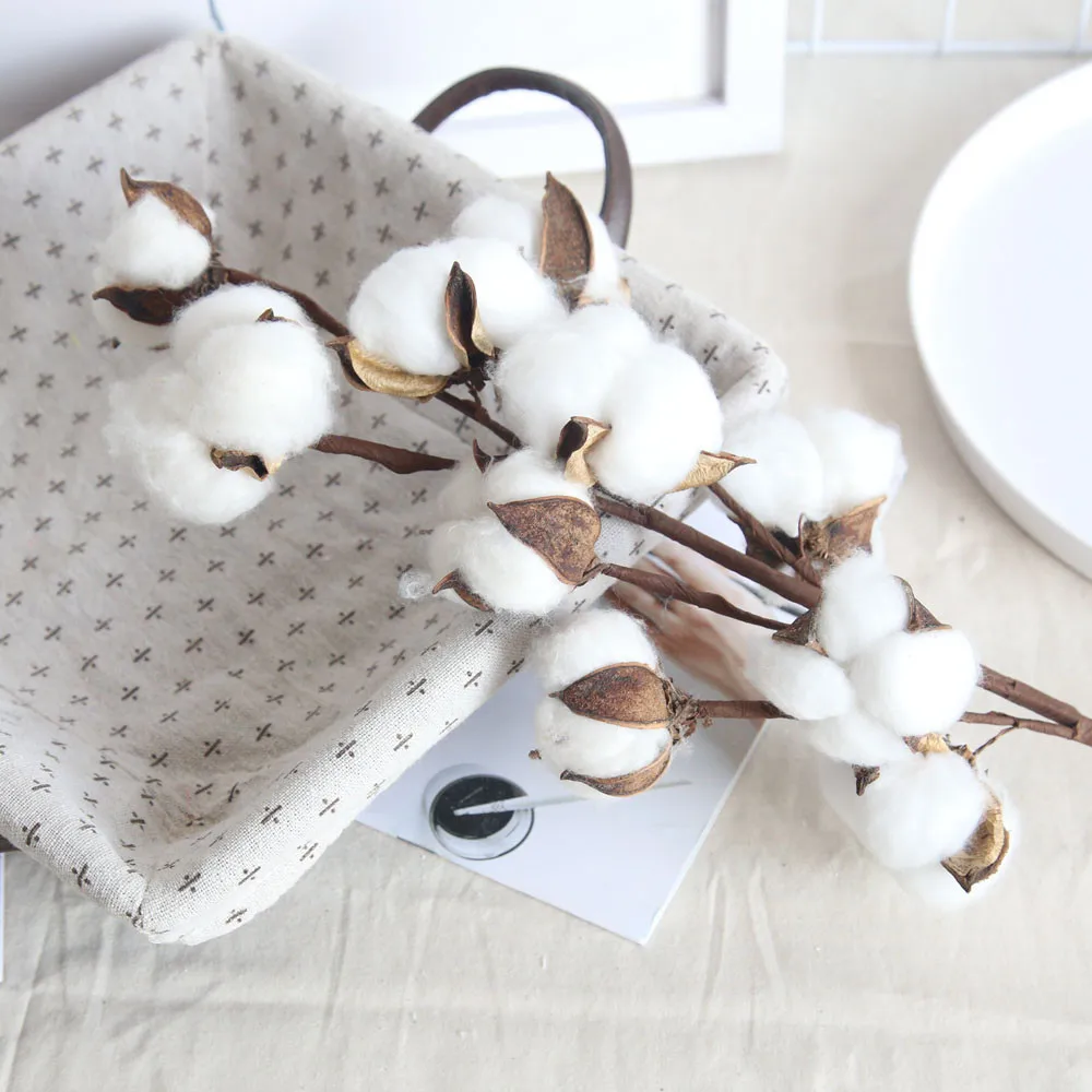 21 inch Naturally Dried Cotton Stems Farmhouse Style Artificial Flower Filler Floral Decor The Exhibition Art Wedding L4
21 inch Naturally Dried Cotton Stems Farmhouse Style Artificial Flower Filler Floral Decor The Exhibition Art Wedding L4