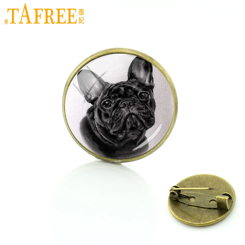 TAFREE Smart Dog Brooches French bulldog cocker spaniel Pins the most patient and kid-friendly Badge women men jewelry A152
TAFREE Smart Dog Brooches French bulldog cocker spaniel Pins the most patient and kid-friendly Badge women men jewelry A152