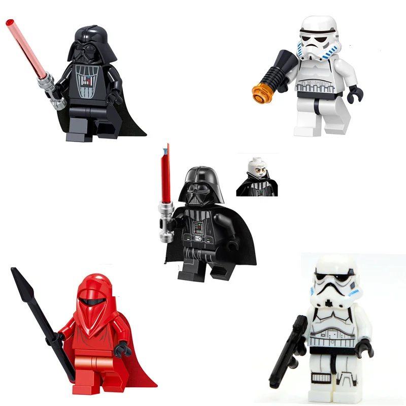 Single Sale Star War Building Blocks Stormtrooper Darth Vader Action Figure Compatible Starwar Collection Toys For Children
Single Sale Star War Building Blocks Stormtrooper Darth Vader Action Figure Compatible Starwar Collection Toys For Children