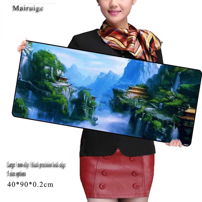 Large Mountain Scenery 900*400 Speed Keyboard Mat Mousepad Gaming Mouse Pad Desk Mat for Game Player Desktop PC Computer Laptop
Large Mountain Scenery 900*400 Speed Keyboard Mat Mousepad Gaming Mouse Pad Desk Mat for Game Player Desktop PC Computer Laptop