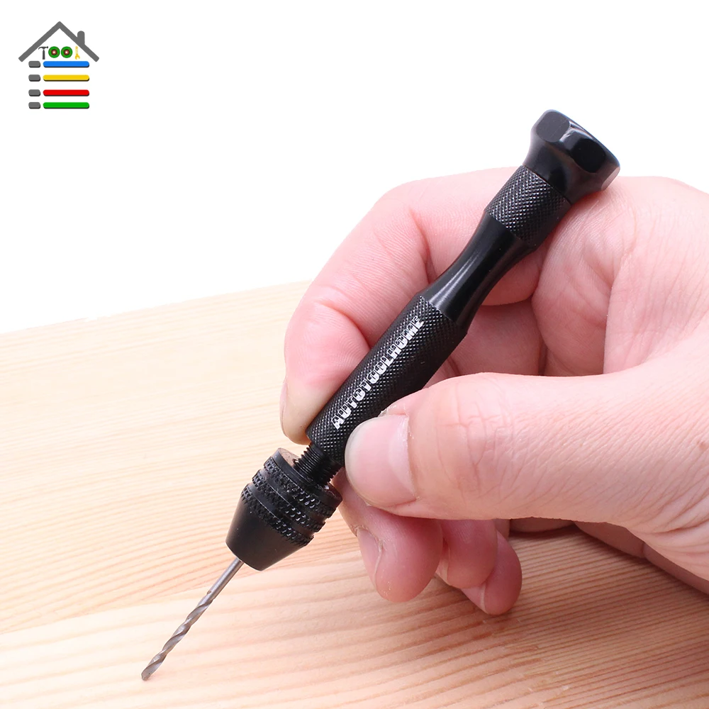 11pcs Mini Micro Aluminum Hand Twist Drill Bit Set Jewelers Sliding Drilling Wood Hobby Tool With 0.5-3.0mm HSS Drill Bits
11pcs Mini Micro Aluminum Hand Twist Drill Bit Set Jewelers Sliding Drilling Wood Hobby Tool With 0.5-3.0mm HSS Drill Bits