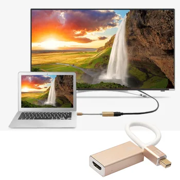 Besegad 4K Mini DisplayPort Display Port DP 1.2 Thunderbolt to HDMI 2.0 Cable Adapter Converter for Apple MacBook Air Pro iMac
Besegad 4K Mini DisplayPort Display Port DP 1.2 Thunderbolt to HDMI 2.0 Cable Adapter Converter for Apple MacBook Air Pro iMac
