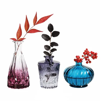 Hot Sale simple Round Crystal Flower Vase Hydroponic Container Home wedding Decor Exquisite color glass vase Free shipping
Hot Sale simple Round Crystal Flower Vase Hydroponic Container Home wedding Decor Exquisite color glass vase Free shipping