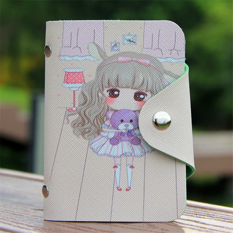 Fresh cartoon 20 CARDS large capacity students lovely anti - degaussing ID card package holder card cover fashion leather folder
Fresh cartoon 20 CARDS large capacity students lovely anti - degaussing ID card package holder card cover fashion leather folder