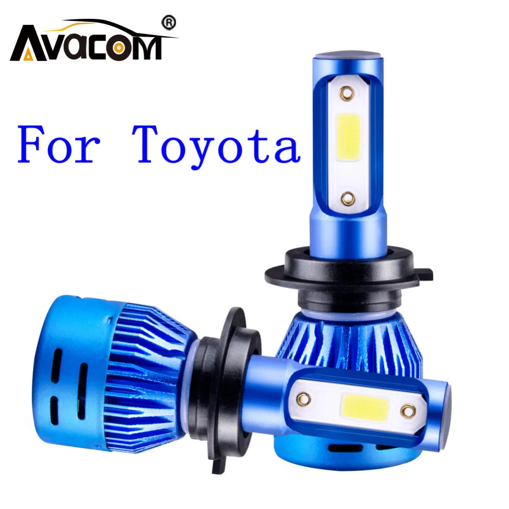 2Pcs LED H1 H7 Car Lamp LED H4 H11 9005/HB3 9006/HB4 Auto Lamp COB 6500K 72W For Toyota Camry Corolla Previa Sienna Venza Yaris
2Pcs LED H1 H7 Car Lamp LED H4 H11 9005/HB3 9006/HB4 Auto Lamp COB 6500K 72W For Toyota Camry Corolla Previa Sienna Venza Yaris