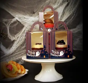 new 9*9*11cm 10pcs Halloween cupcake candy Trick or Treat Paper Box snacks Storage Boxes packing sending children Use
new 9*9*11cm 10pcs Halloween cupcake candy Trick or Treat Paper Box snacks Storage Boxes packing sending children Use