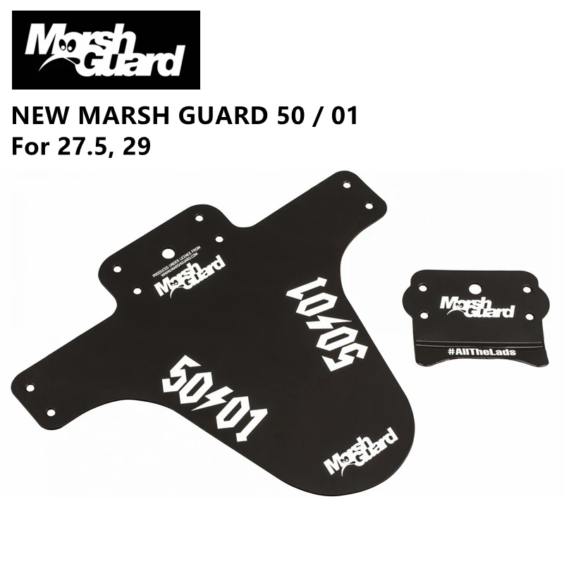 NEW MARSH GUARD 50 / 01 27.5 29 mud guard front & back for MTB XC TR AM ENDURO DH FR for bicycle bike fenders guardabarros
NEW MARSH GUARD 50 / 01 27.5 29 mud guard front & back for MTB XC TR AM ENDURO DH FR for bicycle bike fenders guardabarros