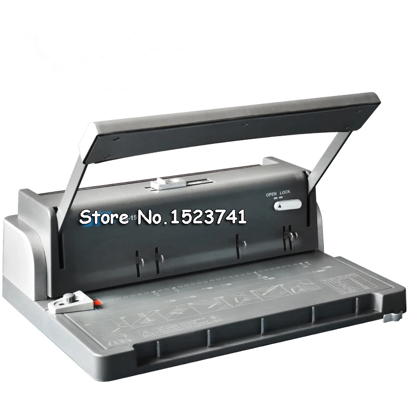 A4 Paper Punch Paper Puncher Furador Binder Punch Wire Binding Machine Paper Cutter Decorative Hole Punch 34 Holes WR-150
A4 Paper Punch Paper Puncher Furador Binder Punch Wire Binding Machine Paper Cutter Decorative Hole Punch 34 Holes WR-150