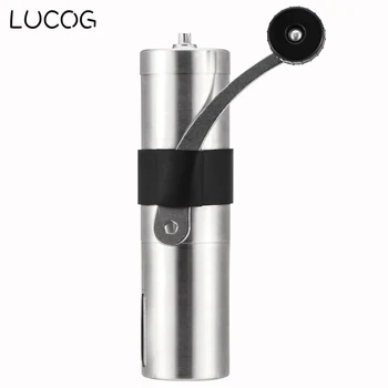 LUCOG Manual Coffee Grinder Stainless steel Most Consistent Portable Coffee Bean Grinder with Ceramic Burr and Silicone Tape
LUCOG Manual Coffee Grinder Stainless steel Most Consistent Portable Coffee Bean Grinder with Ceramic Burr and Silicone Tape