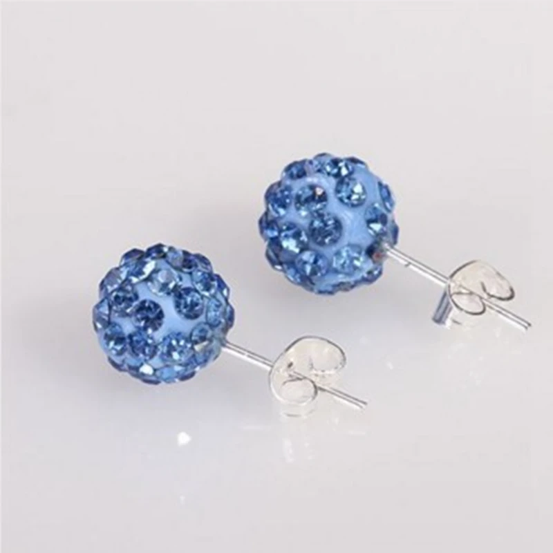Multicolor 19 Color 10MM Rhinestone Earrings Micro Disco Ball Crystal Stud Earring For Women Fashion Jewelry
Multicolor 19 Color 10MM Rhinestone Earrings Micro Disco Ball Crystal Stud Earring For Women Fashion Jewelry
