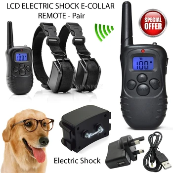 20Pcs/Lot LCD Electric Shock 2 Dogs Remote Control Training Collar Anti-Bark Rechargeable
20Pcs/Lot LCD Electric Shock 2 Dogs Remote Control Training Collar Anti-Bark Rechargeable