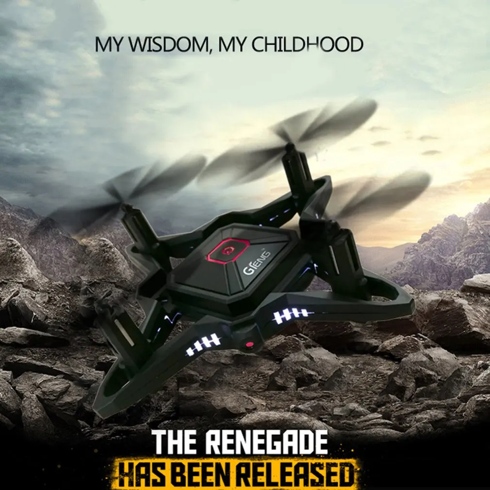Gteng T911W 2.4G Drone with Fixed Height Wifi Real-time Transmission Foldable Headless Mode Quadcopter Drone remote control toys
Gteng T911W 2.4G Drone with Fixed Height Wifi Real-time Transmission Foldable Headless Mode Quadcopter Drone remote control toys