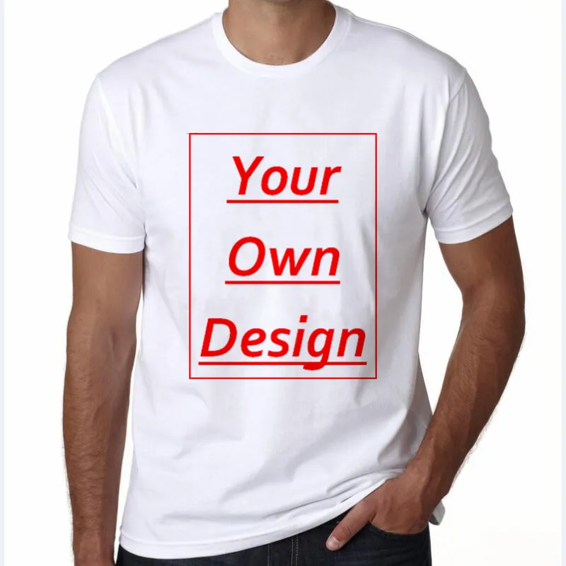 Leoman 2017 Высокое качество индивидуальные Для мужчин футболка напечатать ваш