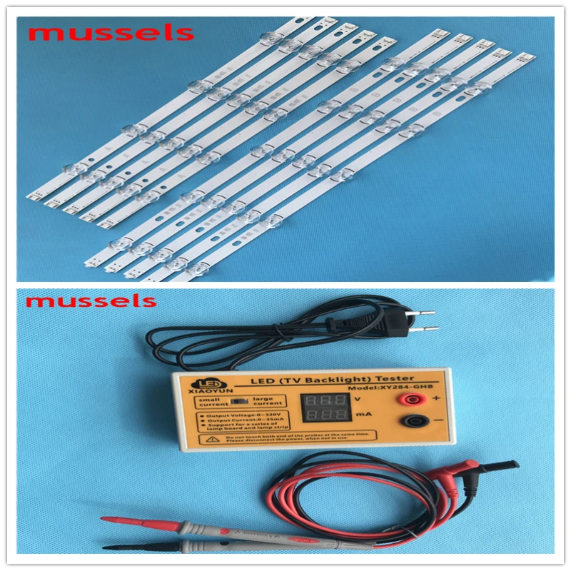 LED Backlight strip For LG 49" TV 49lb5200 AGF78402201 49LB561U 49LB582V 49LB580U 49LF5800 49LF5610 10pcs and LED test tool 1pcs
LED Backlight strip For LG 49" TV 49lb5200 AGF78402201 49LB561U 49LB582V 49LB580U 49LF5800 49LF5610 10pcs and LED test tool 1pcs