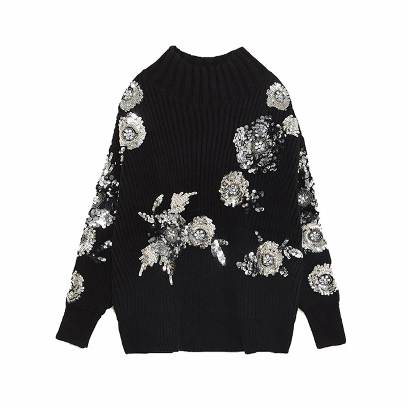 Luxury brand 2019 knitted sweater women autumn and winter fashion new sweater heavy work beads flower pattern high sweater
Luxury brand 2019 knitted sweater women autumn and winter fashion new sweater heavy work beads flower pattern high sweater