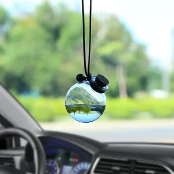 Car Pendant Glass Perfume Empty Hanging Bottle With Flower Auto Interior Decoration Perfume Container With Wood Cap Ornaments
Car Pendant Glass Perfume Empty Hanging Bottle With Flower Auto Interior Decoration Perfume Container With Wood Cap Ornaments