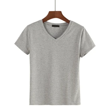 Summer All-Match t shirt Women Short Sleeve t shirt V Neck Loose Casual Basic Top Tshirt Women t shirts ropa de mujer
Summer All-Match t shirt Women Short Sleeve t shirt V Neck Loose Casual Basic Top Tshirt Women t shirts ropa de mujer
