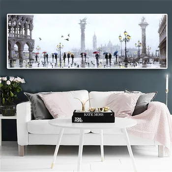Abstract City Rain Street Scenes Oil Painting on Canvas Landscape Buildings Cuadros Poster and Print Wall Art for Living Room
Abstract City Rain Street Scenes Oil Painting on Canvas Landscape Buildings Cuadros Poster and Print Wall Art for Living Room