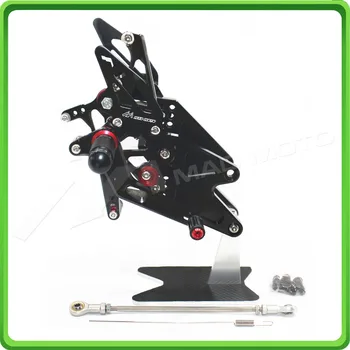 CNC Rear Sets Rearset footrest foot rest pegs For YAMAHA YZF R25 R3 2014-2016 & MT-03 MT-25 2015-2016 (non-U.S. model) Black
CNC Rear Sets Rearset footrest foot rest pegs For YAMAHA YZF R25 R3 2014-2016 & MT-03 MT-25 2015-2016 (non-U.S. model) Black