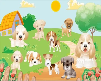 beibehang Wallpaper family decoration cartoon puppy wallpaper bedroom landscape oil painting wallpaper for kids room behavior
beibehang Wallpaper family decoration cartoon puppy wallpaper bedroom landscape oil painting wallpaper for kids room behavior