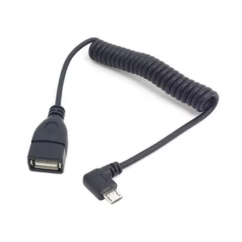 100pcs 100cm 1m 90 Degree Right Angled Micro USB 5Pin OTG Connector to USB Female Extension Stretch Cable
100pcs 100cm 1m 90 Degree Right Angled Micro USB 5Pin OTG Connector to USB Female Extension Stretch Cable
