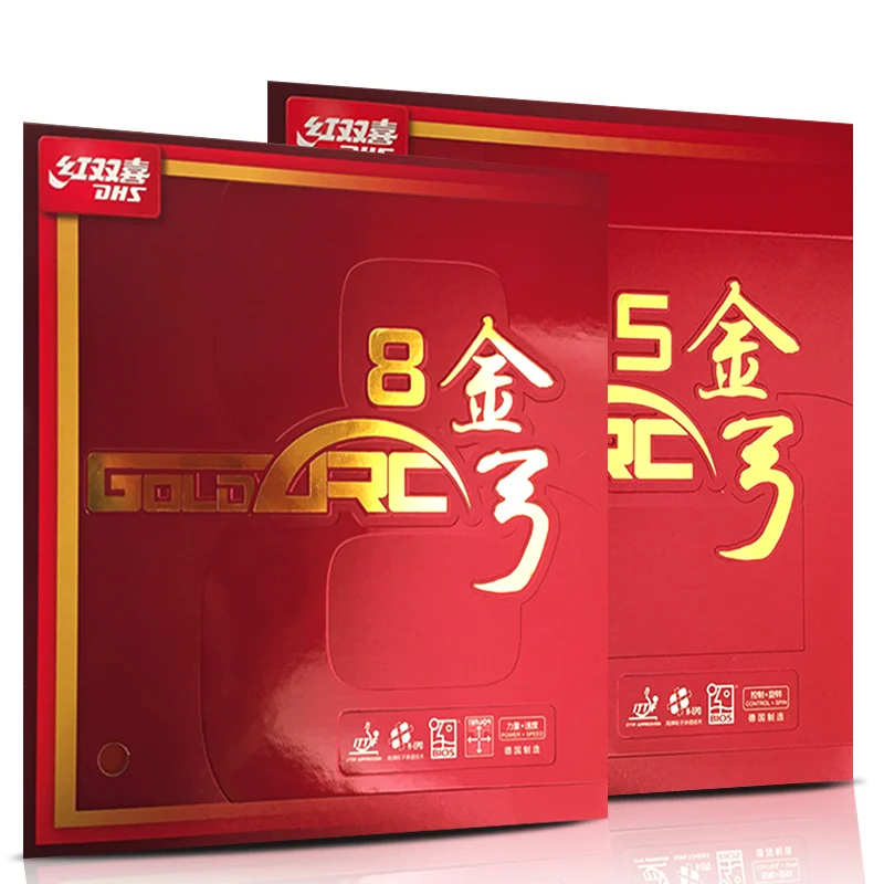Genuine DHS GoldArc 5 8 GoldArc5 GoldArc-5 GoldArc8 GoldArc-8 Pips-in Table Tennis PingPong Rubber With Sponge
Genuine DHS GoldArc 5 8 GoldArc5 GoldArc-5 GoldArc8 GoldArc-8 Pips-in Table Tennis PingPong Rubber With Sponge