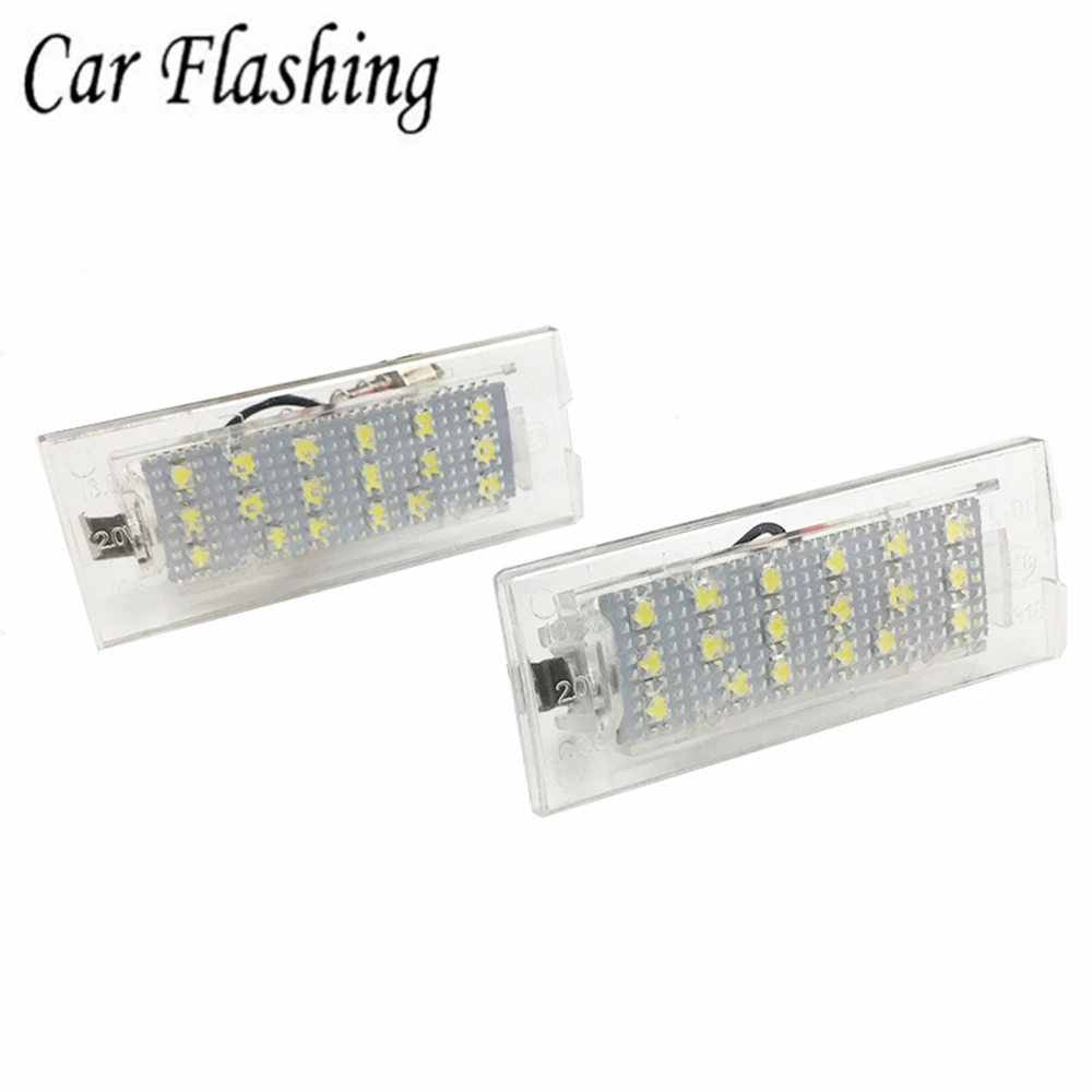 2pcs/set 18 LED Error Free License Number Plate Light For BMW X5 E53 X3 E83 1999-2006 X3 E83 2003-2010 Car Styling Accessories
2pcs/set 18 LED Error Free License Number Plate Light For BMW X5 E53 X3 E83 1999-2006 X3 E83 2003-2010 Car Styling Accessories