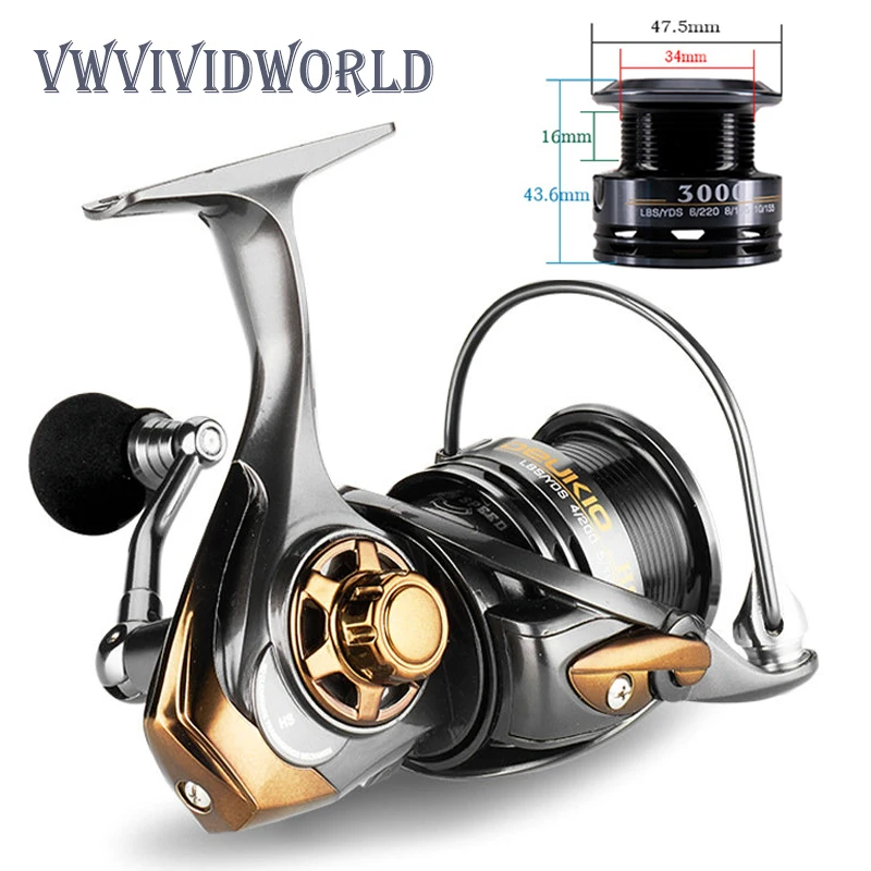 High Quality Double metal Spool fishing reel Carbon shallow deep Cup Lure Spinning Carp Wheel High Speed Ratio 7.1:1 BB Feeder
High Quality Double metal Spool fishing reel Carbon shallow deep Cup Lure Spinning Carp Wheel High Speed Ratio 7.1:1 BB Feeder