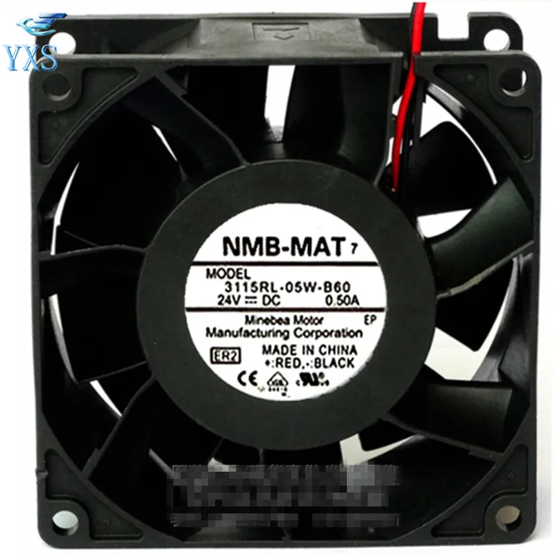 3115RL-05W-B60 Inverter Original Head Fan DC 24V 15KW 0.5A 8CM 8038 80*80*38MM Cooling Fan
3115RL-05W-B60 Inverter Original Head Fan DC 24V 15KW 0.5A 8CM 8038 80*80*38MM Cooling Fan