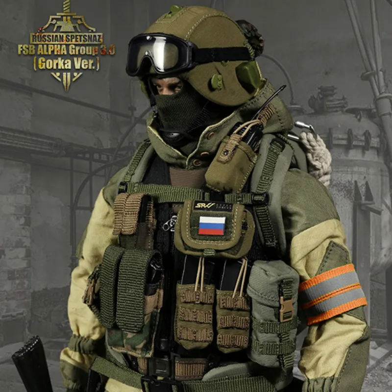 SuperMCTOYS M-069 1/6 Russian Spetsnaz FSB Alfa Group 3.0 Set for HT VC 12inch Action Figure DIY
SuperMCTOYS M-069 1/6 Russian Spetsnaz FSB Alfa Group 3.0 Set for HT VC 12inch Action Figure DIY