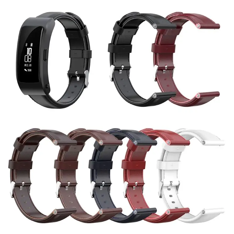 Genuine Leather Watchband Wrist Strap Replacement for Huawei B2 B3 Smart Bracelet Sports Watch Accessories with Metal Buckle
Genuine Leather Watchband Wrist Strap Replacement for Huawei B2 B3 Smart Bracelet Sports Watch Accessories with Metal Buckle