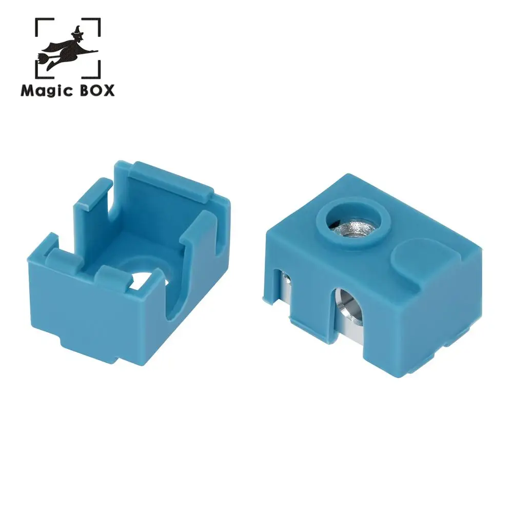 3D Printer Parts V6 Silicone Case Sock Heat-resistant Silica gel Case For V6 PT100 Hotend Extruder RepRap Blue Cover Block
3D Printer Parts V6 Silicone Case Sock Heat-resistant Silica gel Case For V6 PT100 Hotend Extruder RepRap Blue Cover Block