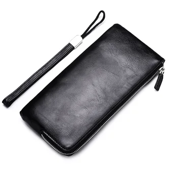 2018 Long Purse Wallet Business Men's Thin Pu Leather Wallets Luxury Designer Brand Card Holder Zipper Handy Slim Wristlet Bag
2018 Long Purse Wallet Business Men's Thin Pu Leather Wallets Luxury Designer Brand Card Holder Zipper Handy Slim Wristlet Bag