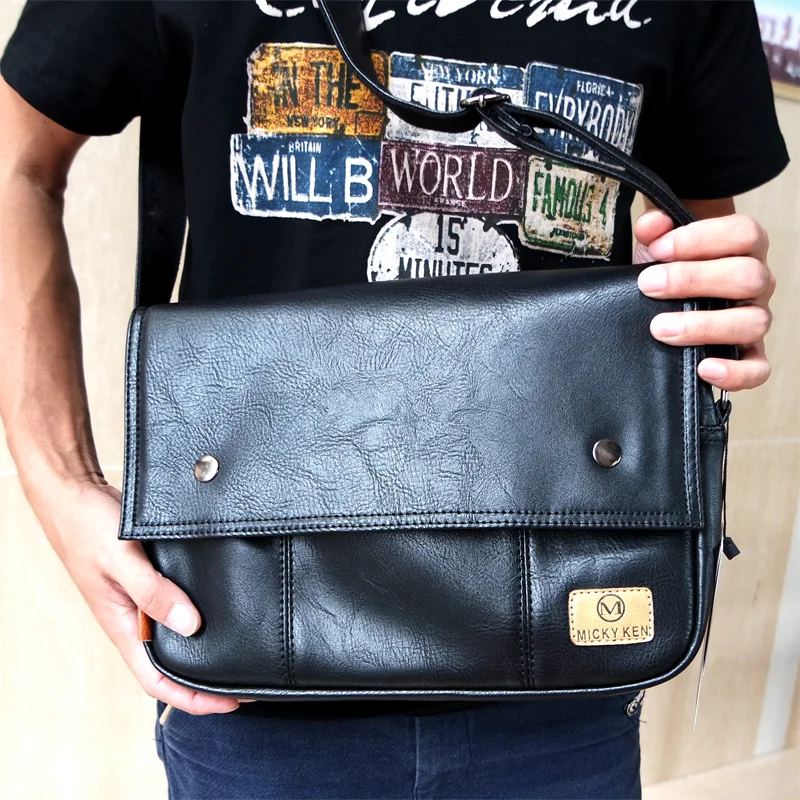 MICKY KEN Free Shipping Korean Retro Style Leisure Male Waterproof PU Leather Shoulder Bag Package Messenger Bag
MICKY KEN Free Shipping Korean Retro Style Leisure Male Waterproof PU Leather Shoulder Bag Package Messenger Bag