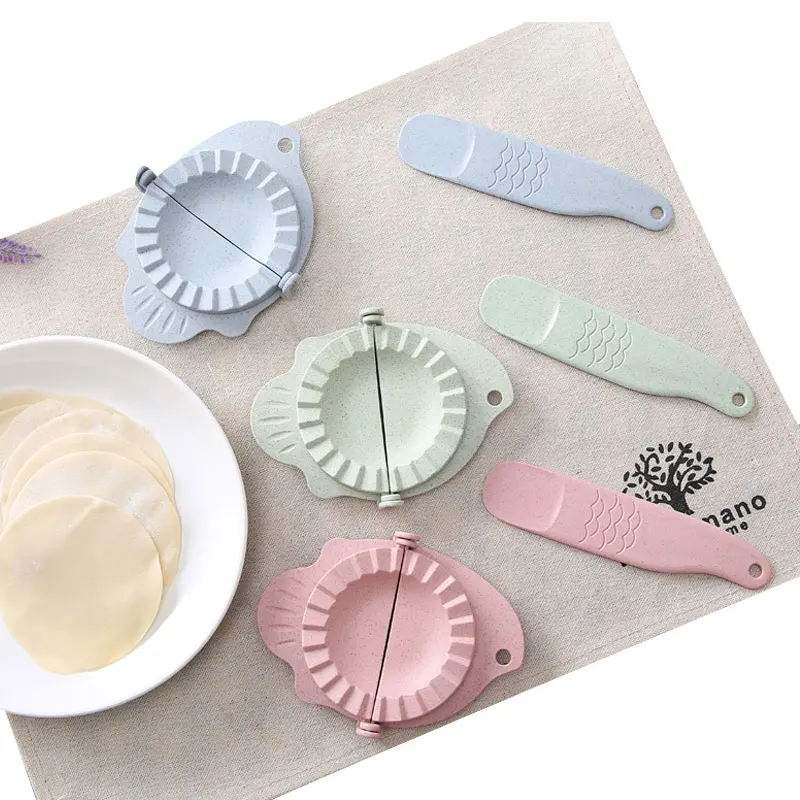 DINIWELL Home Kitchen Tools Of 2Pcs/set Wheat Straw Raw PP Dumpling Maker Pie Ravioli Cutter Jiao Zi Mould Cooking Tools
DINIWELL Home Kitchen Tools Of 2Pcs/set Wheat Straw Raw PP Dumpling Maker Pie Ravioli Cutter Jiao Zi Mould Cooking Tools