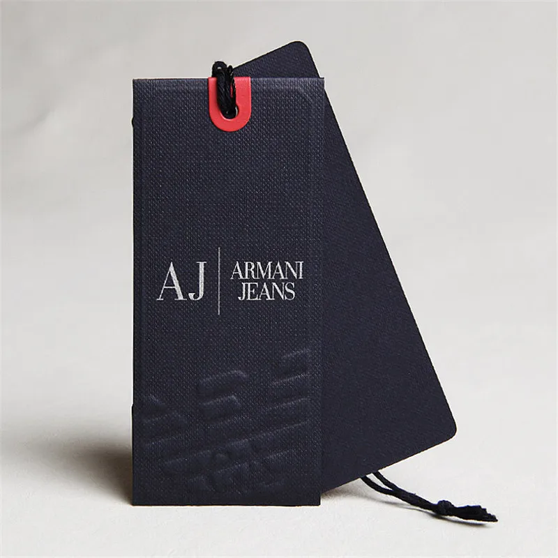 Cheap Custom Design Printing Name Logo 400GSM Paper Clothing Garment Hang Tag with String and Eyelet VK327
Cheap Custom Design Printing Name Logo 400GSM Paper Clothing Garment Hang Tag with String and Eyelet VK327