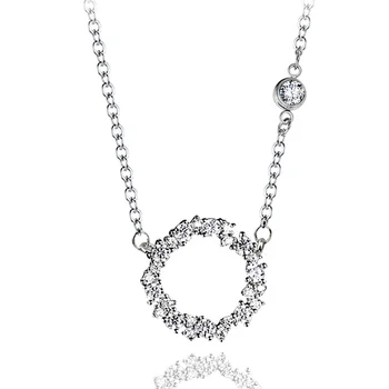s925 silver Fashionable sweet necklace Blue legend with the same paragraph Round clavicle 2019 new brand standard silver
s925 silver Fashionable sweet necklace Blue legend with the same paragraph Round clavicle 2019 new brand standard silver