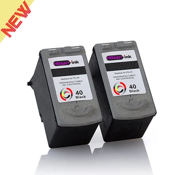 hisaint Hot Remanufactured Ink Cartridge for Canon PG 40 (2 Black) with Ink Level Indicator pixma mx308
hisaint Hot Remanufactured Ink Cartridge for Canon PG 40 (2 Black) with Ink Level Indicator pixma mx308
