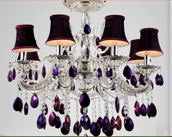 Free Shipping Selling European Modern Purple Crystal Pendant Lamp Ceiling Lamp Chandelier Dining Room Lighting Shdes Included
Free Shipping Selling European Modern Purple Crystal Pendant Lamp Ceiling Lamp Chandelier Dining Room Lighting Shdes Included