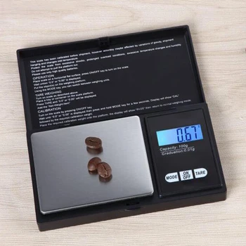 High Accuracy LED Backlight Digital Pocket Scale Mini Electronic Jewelry Weighing Balance Scale
High Accuracy LED Backlight Digital Pocket Scale Mini Electronic Jewelry Weighing Balance Scale