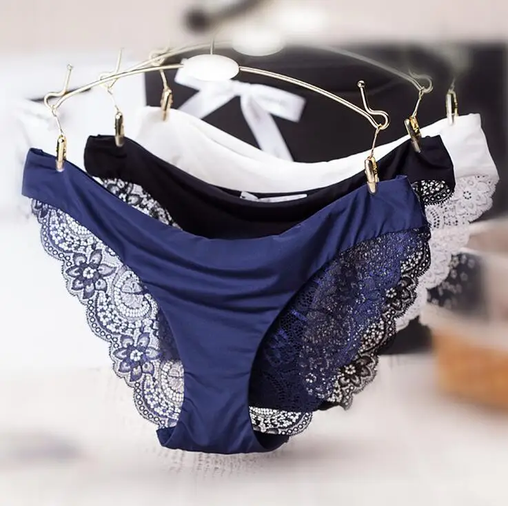 Plus Size S - XXL Women Sexy Lace Panties Transparent Female Seamless Underwear Briefs Cotton Lingerie Knickers Tangas Bragas
Plus Size S - XXL Women Sexy Lace Panties Transparent Female Seamless Underwear Briefs Cotton Lingerie Knickers Tangas Bragas