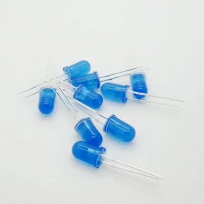 Фото Синий светодиодный ОД 5 мм синий светоизлучающий диод 1000 шт./лот  | Диоды (32670876076)