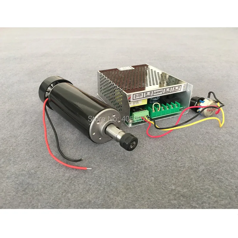 500w Spindle Motor+Power Supply mach3