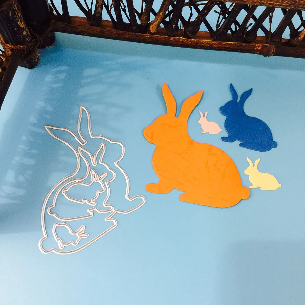 Family Rabbit Cutting Dies Stencil for Decorative DIY Scrapbooking Photo Album Embossing Paper Cards
Family Rabbit Cutting Dies Stencil for Decorative DIY Scrapbooking Photo Album Embossing Paper Cards