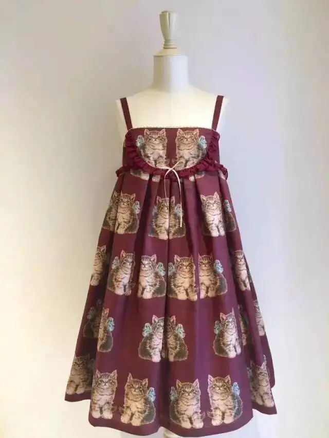 cute twin cat printing lolita dress palace lace bowknot victorian dress kawaii girl gothic dress cos gothic lolita jsk loli
cute twin cat printing lolita dress palace lace bowknot victorian dress kawaii girl gothic dress cos gothic lolita jsk loli