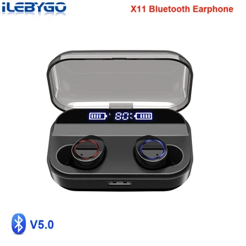 X11 TWS Wireless Earphone Bluetooth 5.0 Earphones Power Display Touch Control Sport Stereo Cordless Earbuds Headset Charging Box
X11 TWS Wireless Earphone Bluetooth 5.0 Earphones Power Display Touch Control Sport Stereo Cordless Earbuds Headset Charging Box