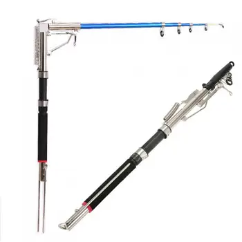 Three length Automatic switches Fishing Rod Stainless Steel & Glass Fiber Telescopic Fishing Pole for Sea River Lake Fishing
Three length Automatic switches Fishing Rod Stainless Steel & Glass Fiber Telescopic Fishing Pole for Sea River Lake Fishing