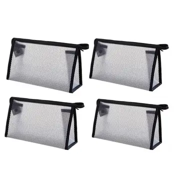 4 Piece Cosmetics See Through Make up Bag/Organizer, Zipper Translucent Makeup Bag,Waterproof Travel Toiletry Bag/Wash Bag(4 P
4 Piece Cosmetics See Through Make up Bag/Organizer, Zipper Translucent Makeup Bag,Waterproof Travel Toiletry Bag/Wash Bag(4 P